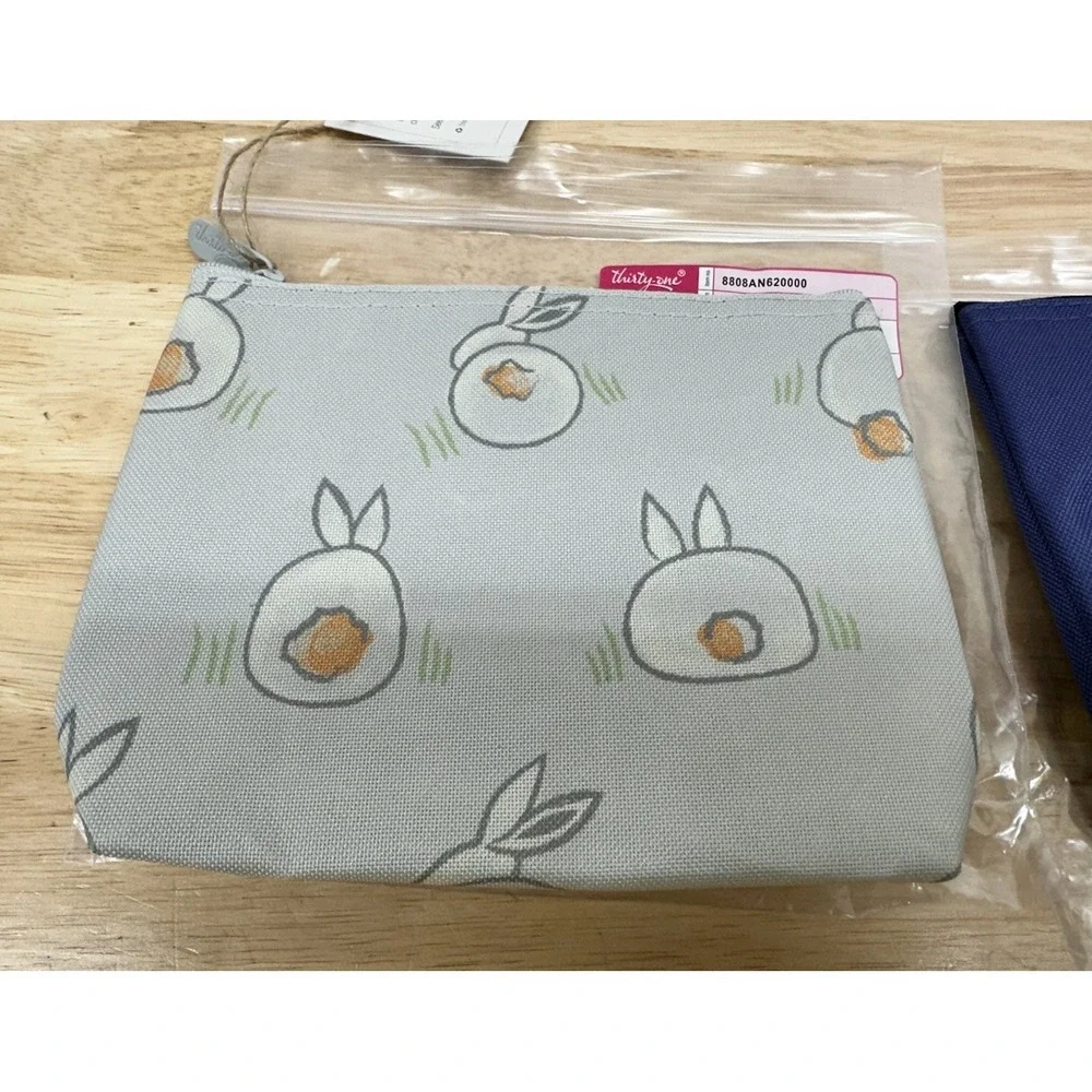 Thirty-One Lot Snack & Go Pouch Halloween Cheers Witches And Bunny Tails Easter